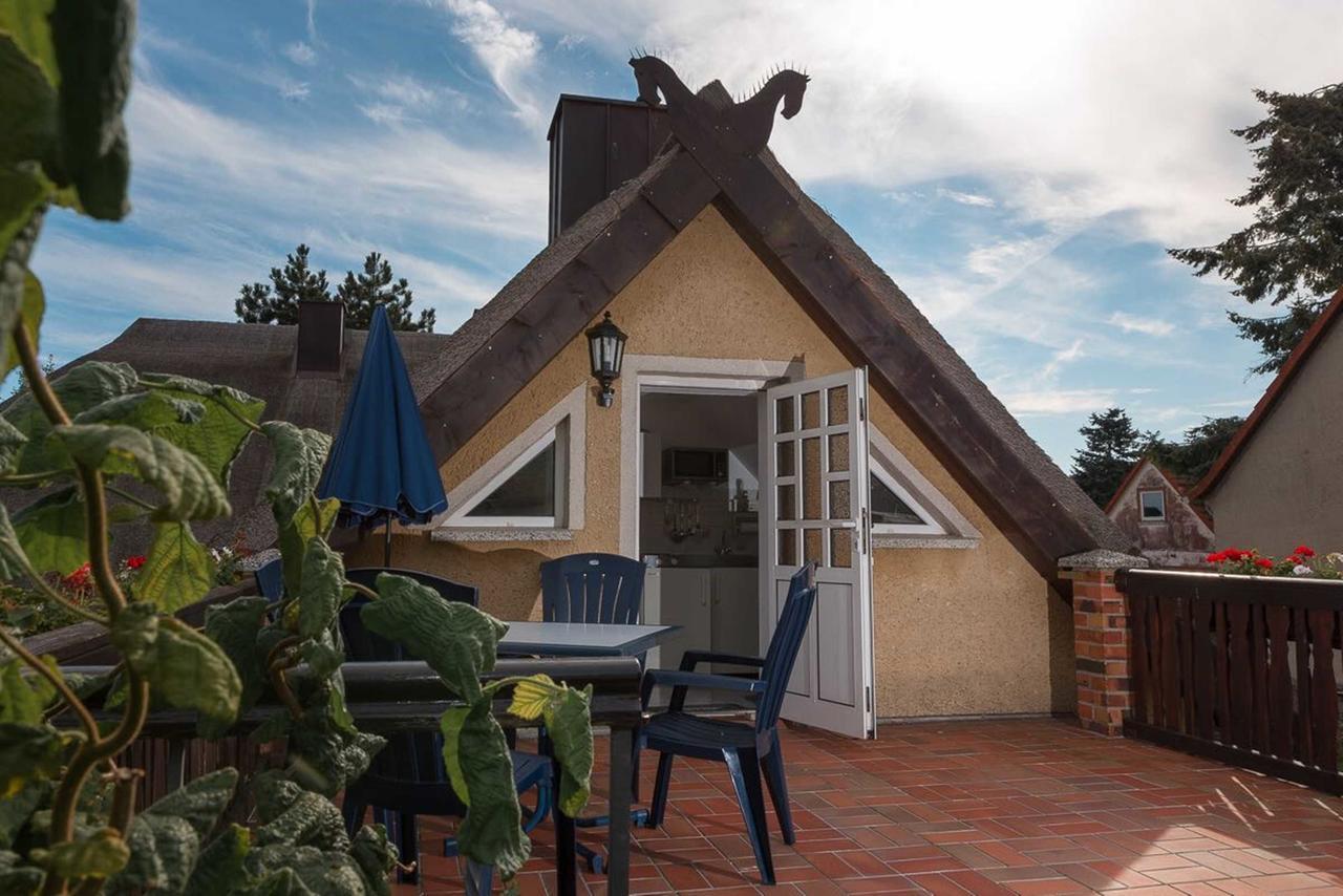 Ferienwohnung Im Reetdachhaus Heringsdorf (Usedom) Exterior foto